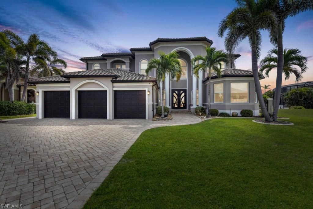 Attached, Backyard, Exterior, Facade, Mediterranean