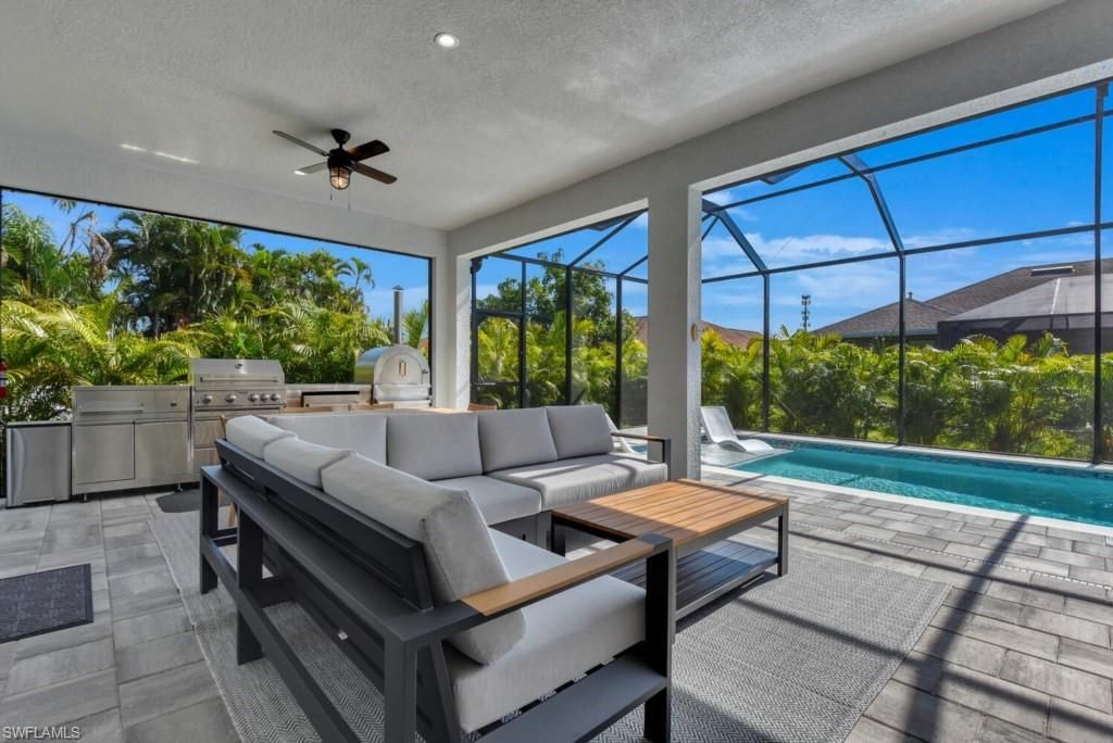 Glass Ceilings, Interior, Living room, Pool, Recessed Lighting, Sun Room