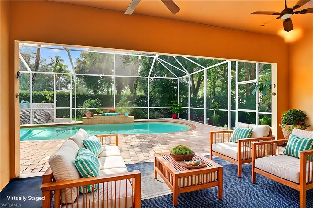 Glass Ceilings, Interior, Pool, Sun Room