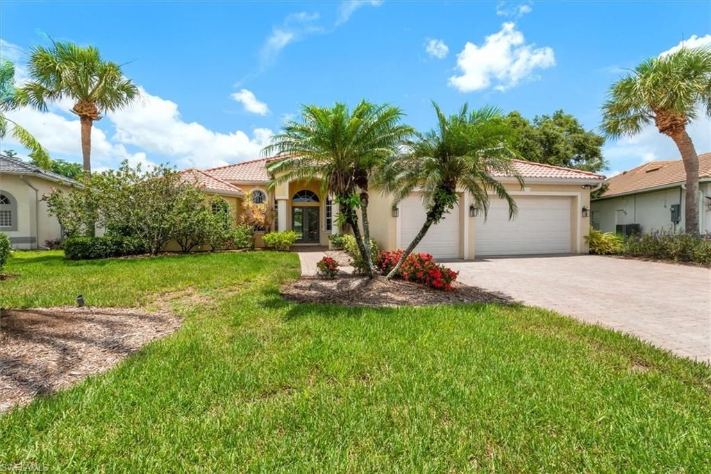 Attached, Backyard, Exterior, Facade, Mediterranean