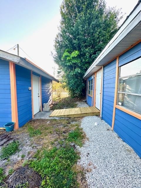 Backyard, Exterior
