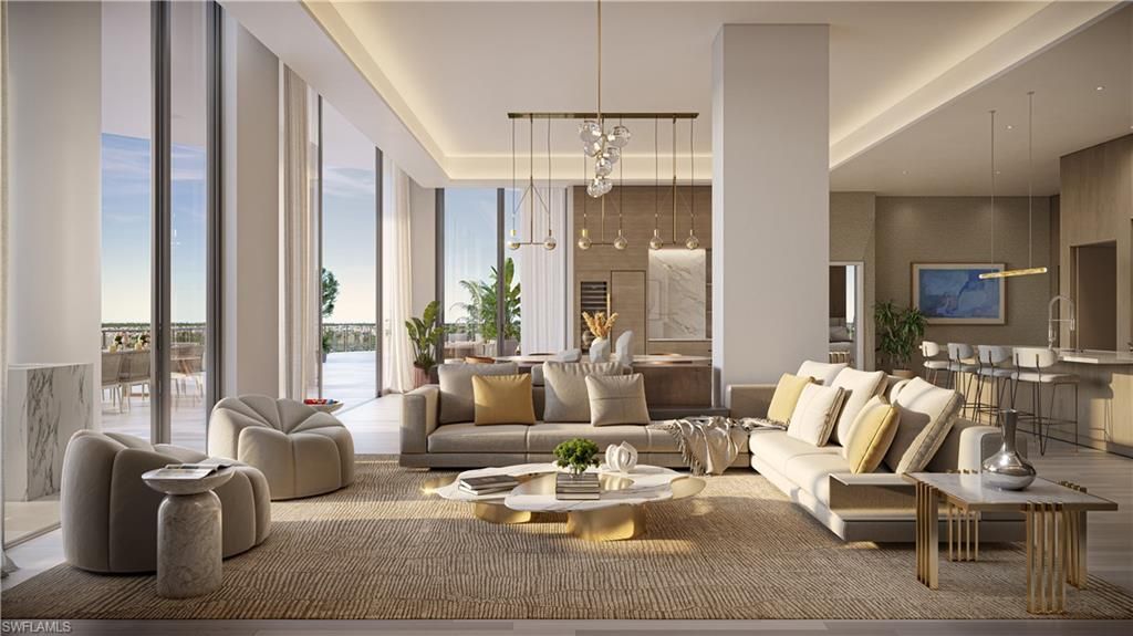 Dining room, Interior, Living room, Pendant Lights