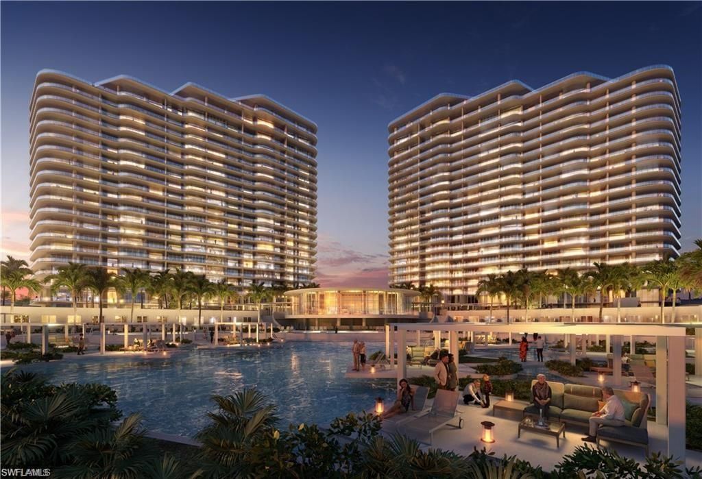 Exterior, Facade, Pool, Condo Building