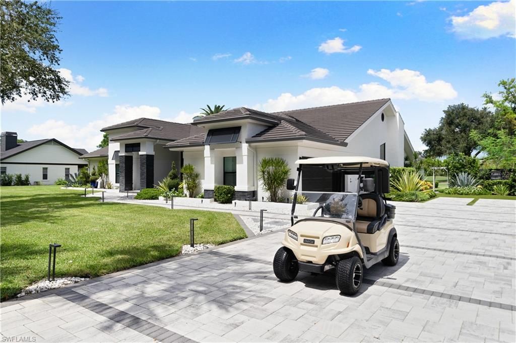 Backyard, Exterior, Facade, Mediterranean