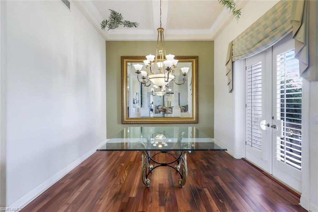 Chandelier, Interior, Wood Texture Flooring