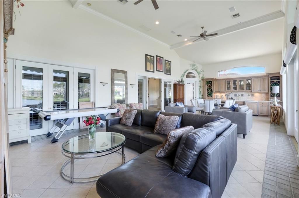 Billiard Table, Game Room, Interior, Living room, Recessed Lighting