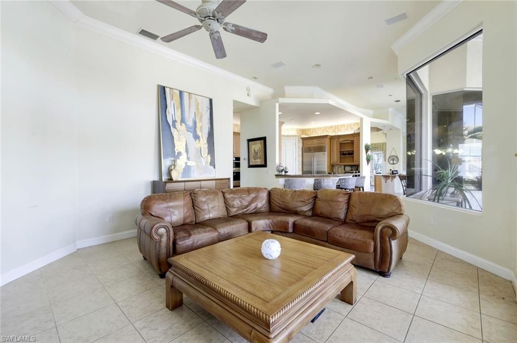 Interior, Kitchen, Living room, Recessed Lighting