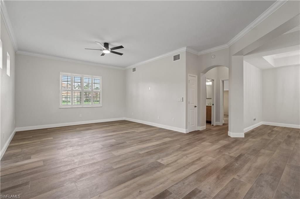 Empty room, Interior, Wood Texture Flooring
