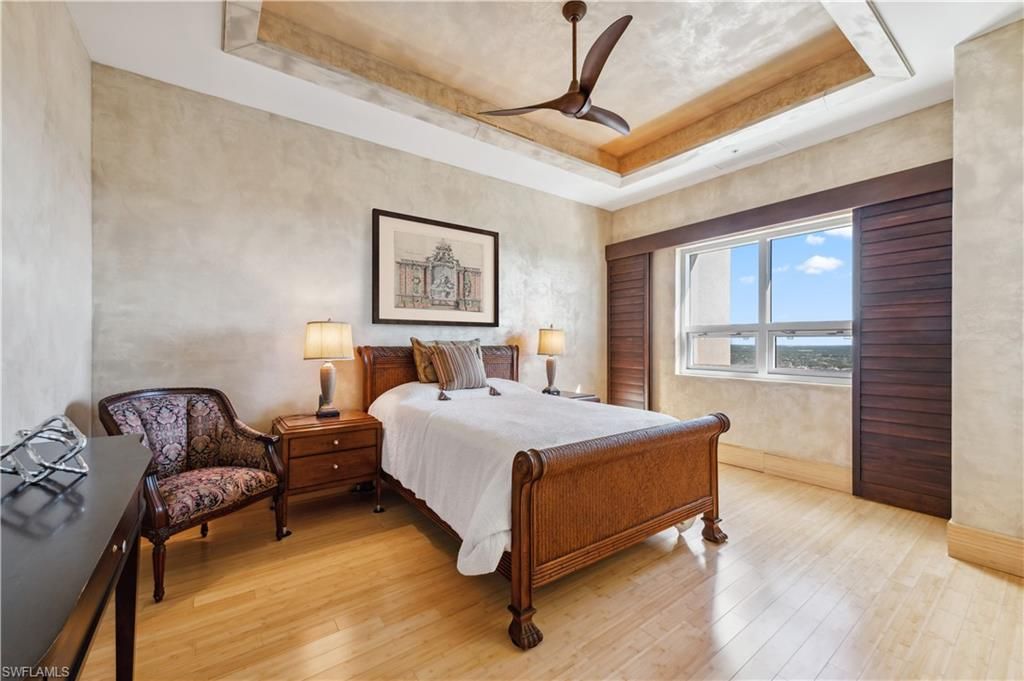 Bedroom, Interior, Water, Wood Texture Flooring