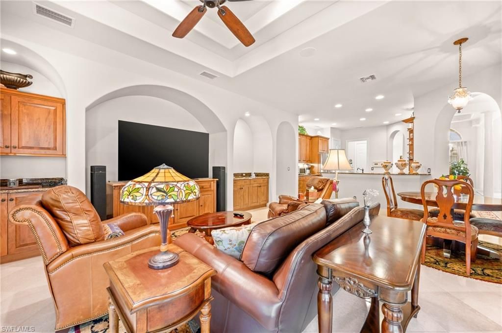 Dining room, Interior, Kitchen, Living room, Pendant Lights, Recessed Lighting