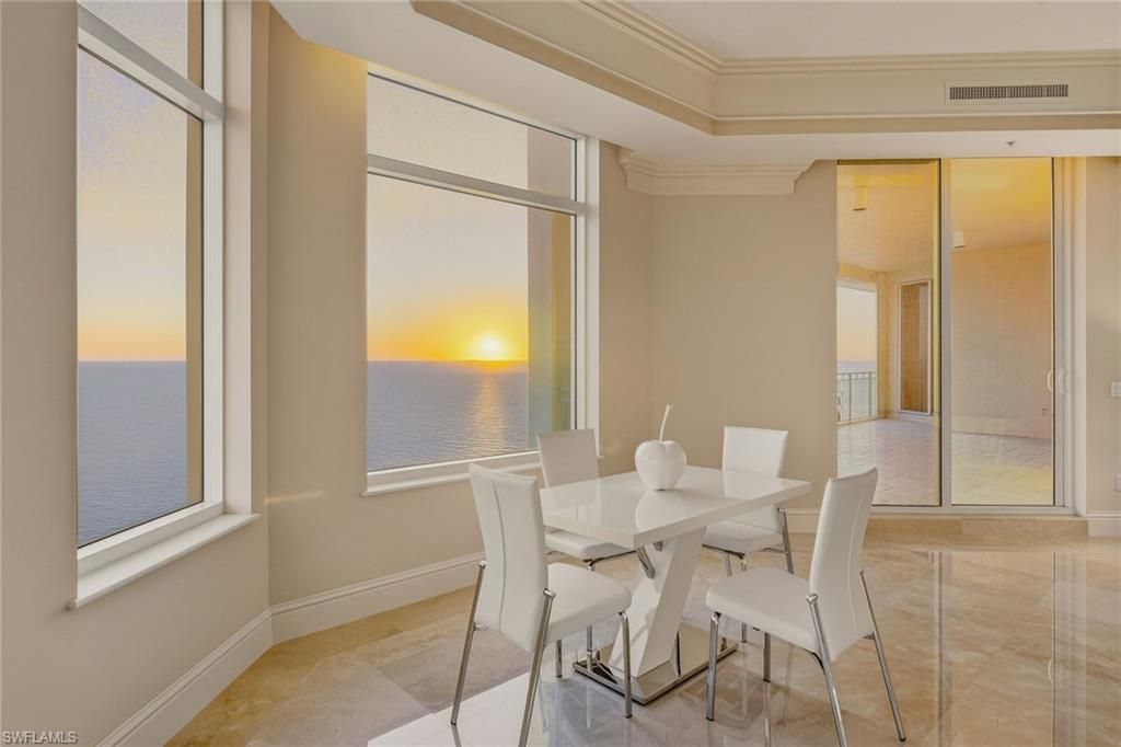 Dining room, Interior, Water