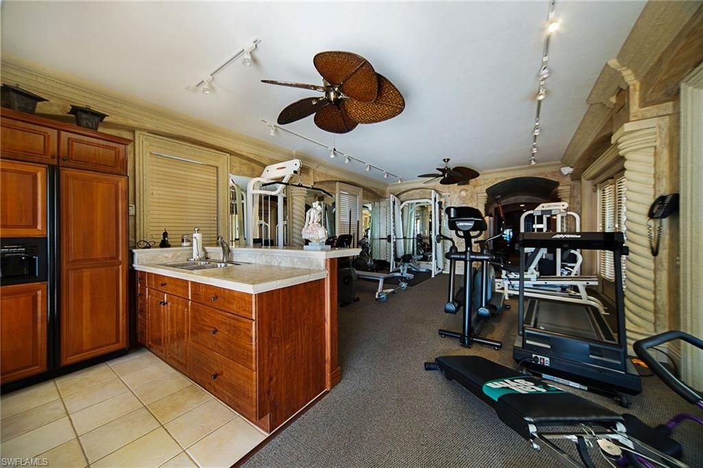 Fitness Equipment, Gym, Interior