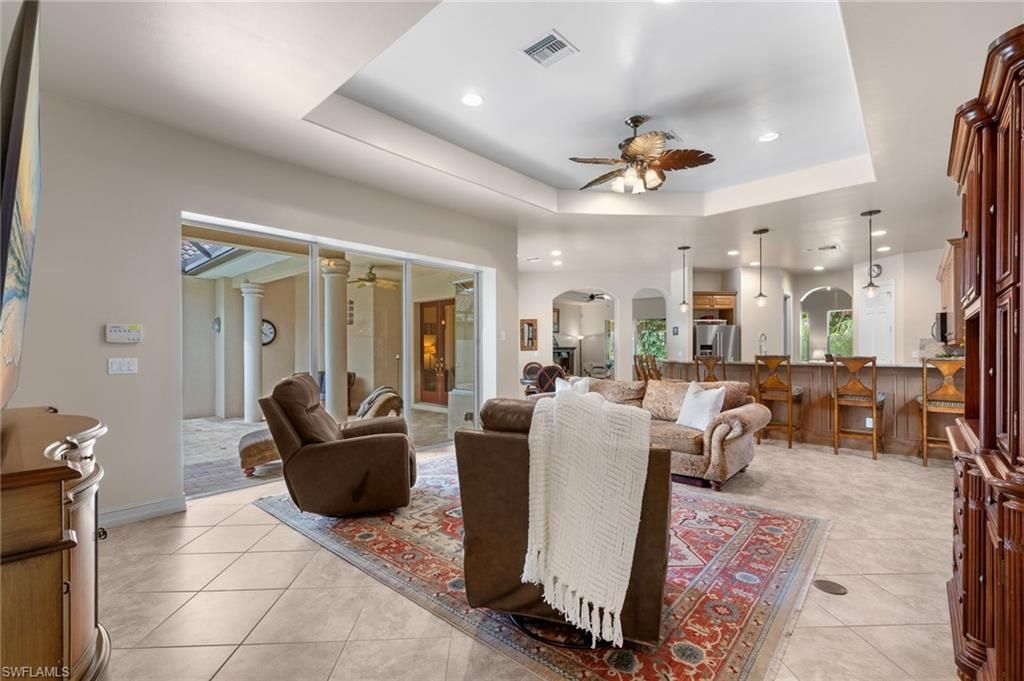 Interior, Kitchen, Living room, Pendant Lights, Recessed Lighting
