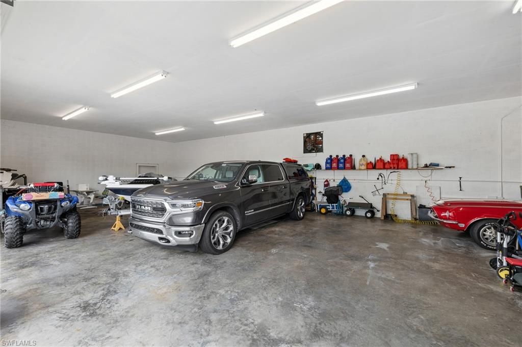 Garage, Interior, Recessed Lighting