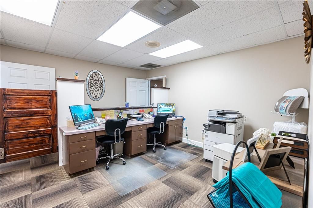 Home Office, Interior, Recessed Lighting
