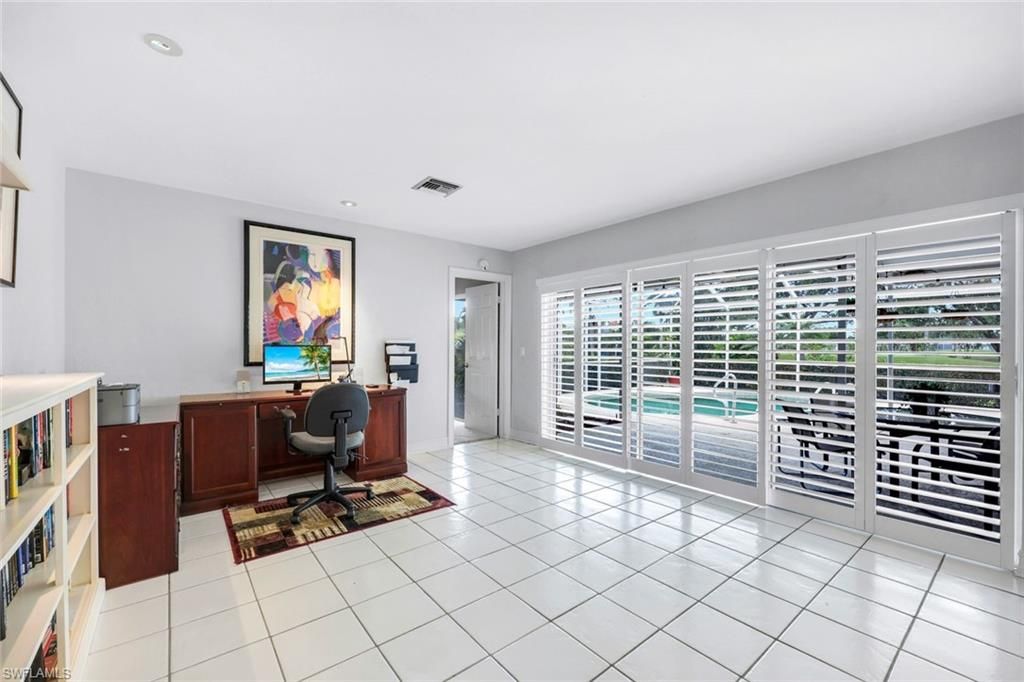 Home Office, Interior, Recessed Lighting