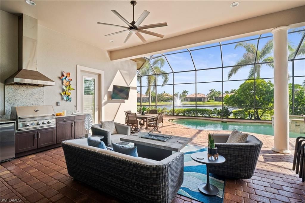 Dining room, Glass Ceilings, Interior, Pool, Sun Room