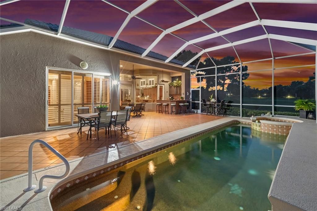 Dining room, Glass Ceilings, Interior, Pool, Sun Room