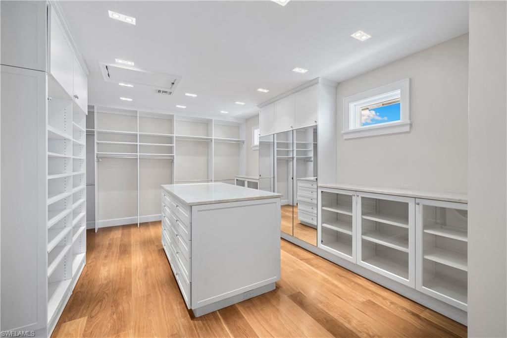Interior, Recessed Lighting, Walk-in Closets, Wood Texture Flooring