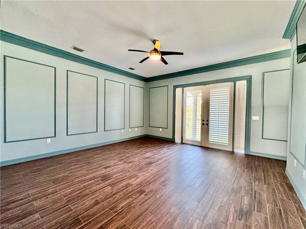 Empty room, Interior, Wood Texture Flooring