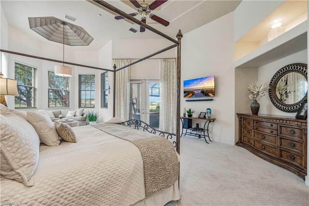 Bedroom, Interior, Pendant Lights
