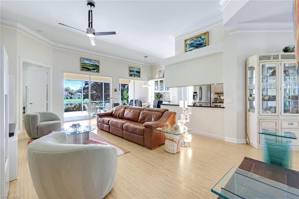 Interior, Living room, Pendant Lights, Wood Texture Flooring