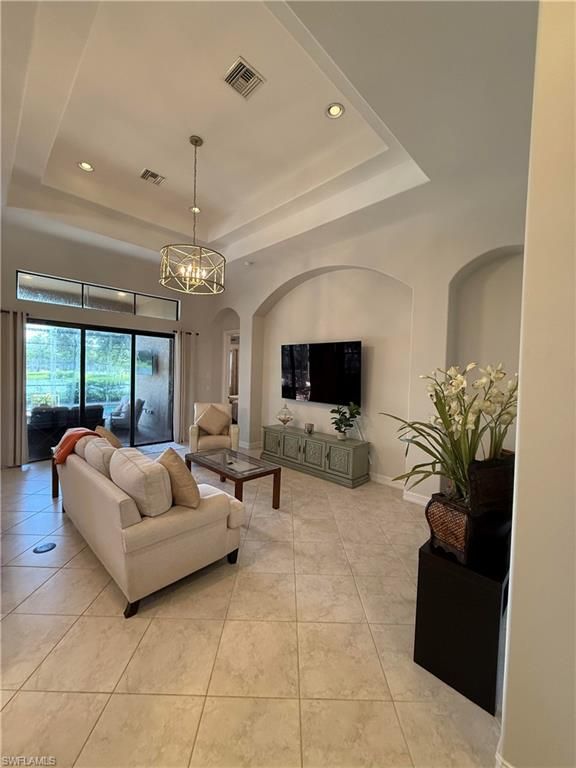 Interior, Living room, Pendant Lights, Recessed Lighting