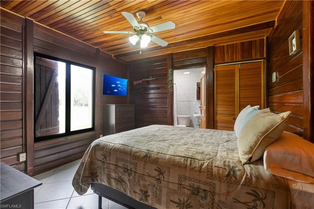 Bedroom, Interior, Wooden Ceilings, Wooden Walls
