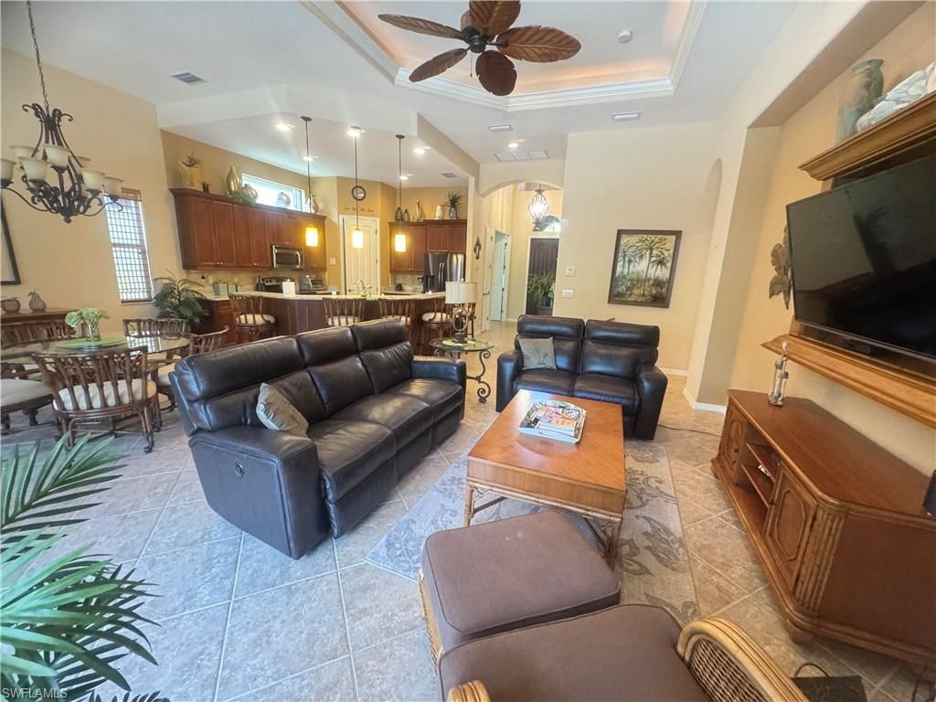 Dining room, Interior, Kitchen, Living room, Pendant Lights, Recessed Lighting