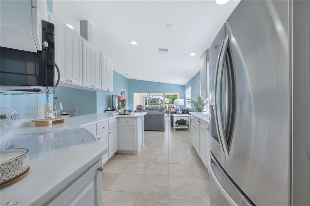 Interior, Kitchen, Living room, Recessed Lighting