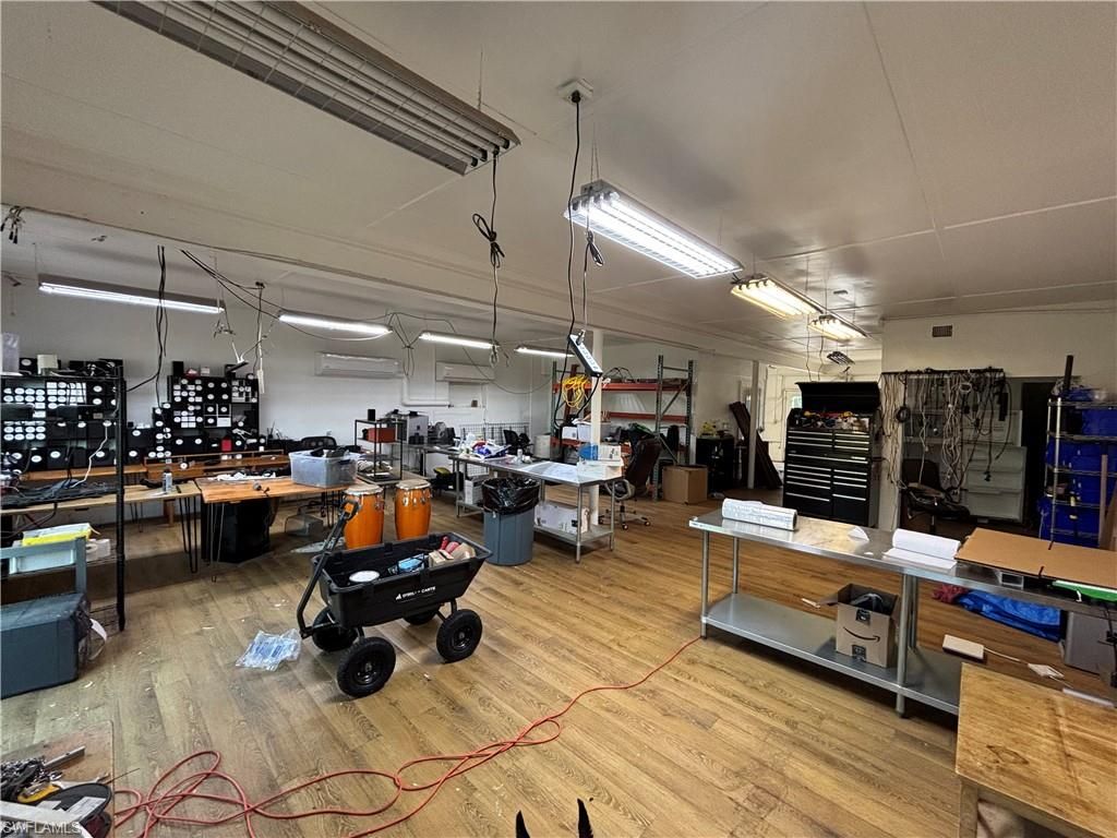 Fitness Equipment, Interior, Wood Texture Flooring