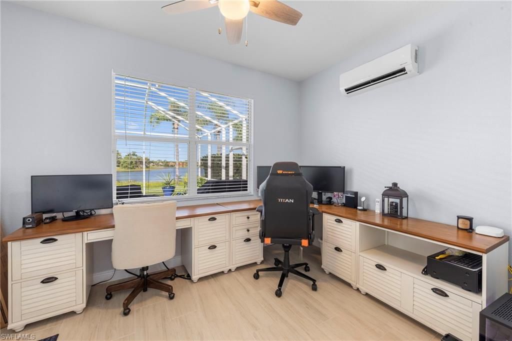 Home Office, Interior, Water, Wood Texture Flooring