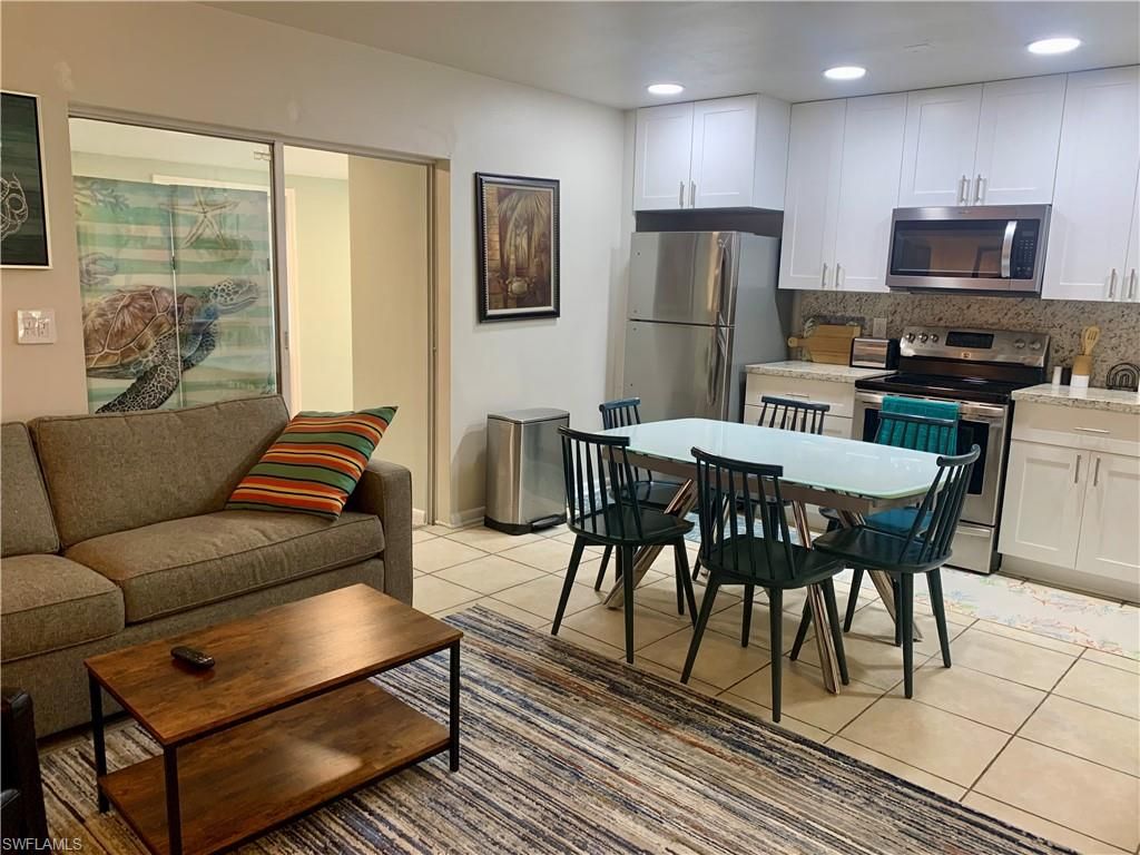 Dining room, Interior, Kitchen, Living room, Recessed Lighting, Stainless Steel Appliances