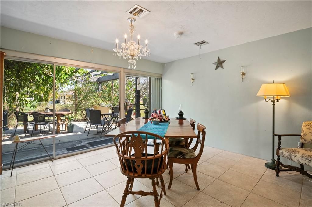 Chandelier, Dining room, Interior