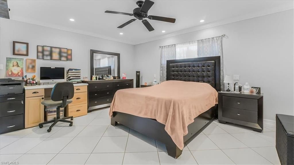 Bedroom, Home Office, Interior, Recessed Lighting