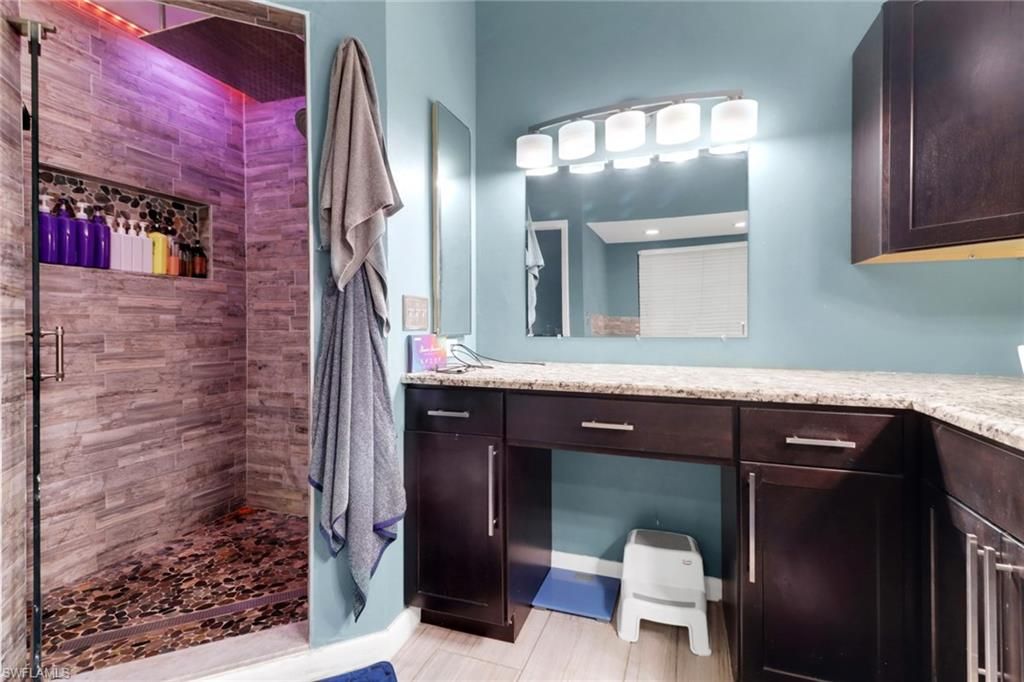 Bathroom, Interior, Wood Texture Flooring