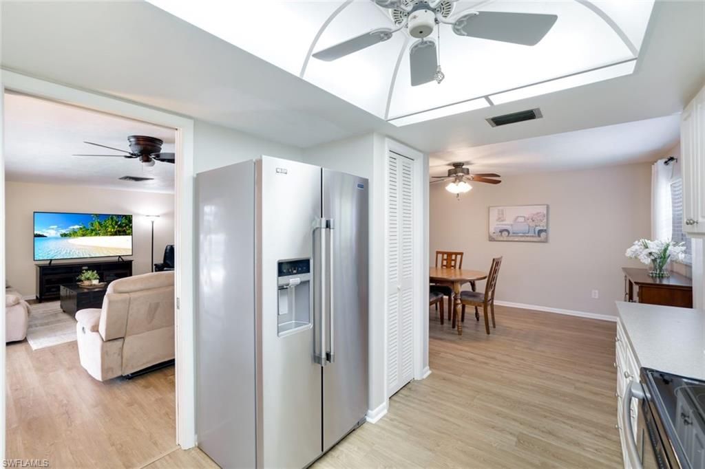 Dining room, Interior, Kitchen, Living room, Wood Texture Flooring