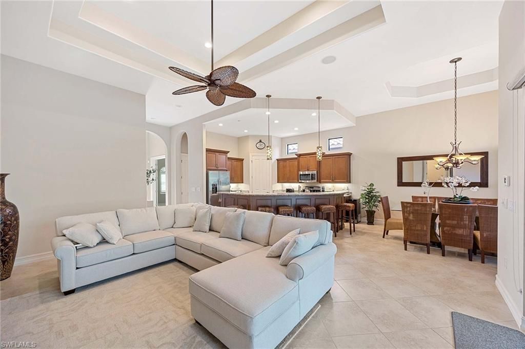 Dining room, Interior, Kitchen, Living room, Pendant Lights, Recessed Lighting