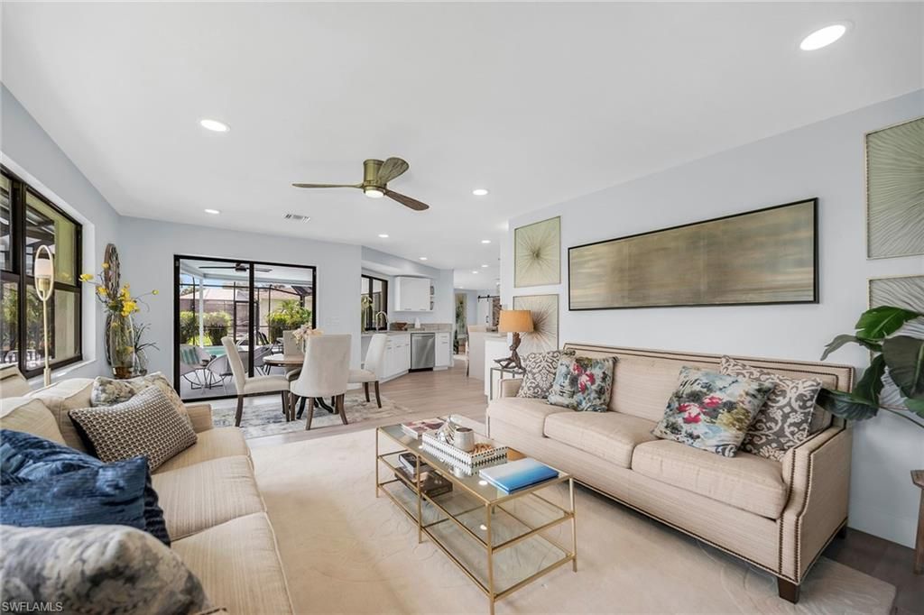 Dining room, Interior, Living room, Recessed Lighting