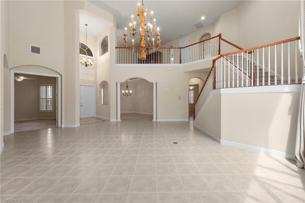Chandelier, Interior, Recessed Lighting