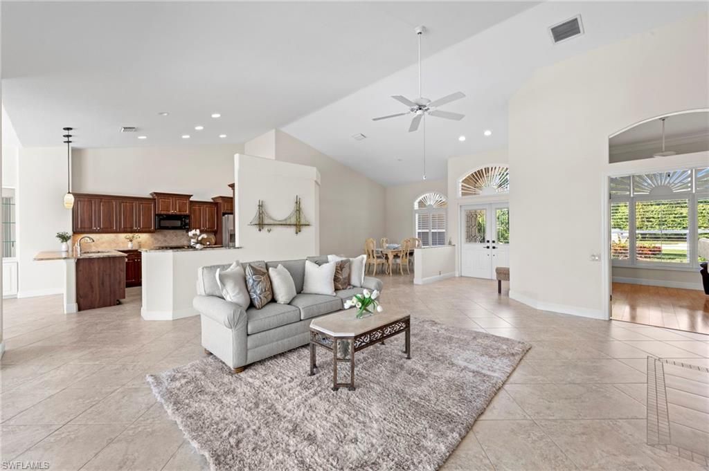 Dining room, Interior, Kitchen, Living room, Pendant Lights, Recessed Lighting