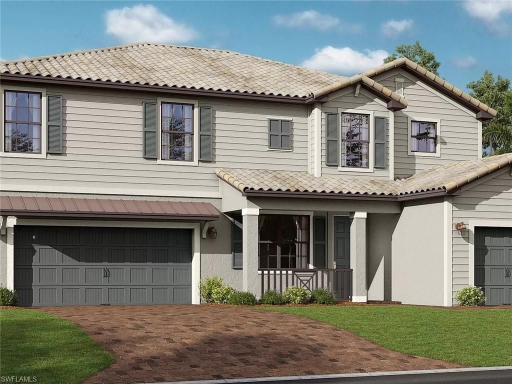Attached, Exterior, Facade, Mediterranean