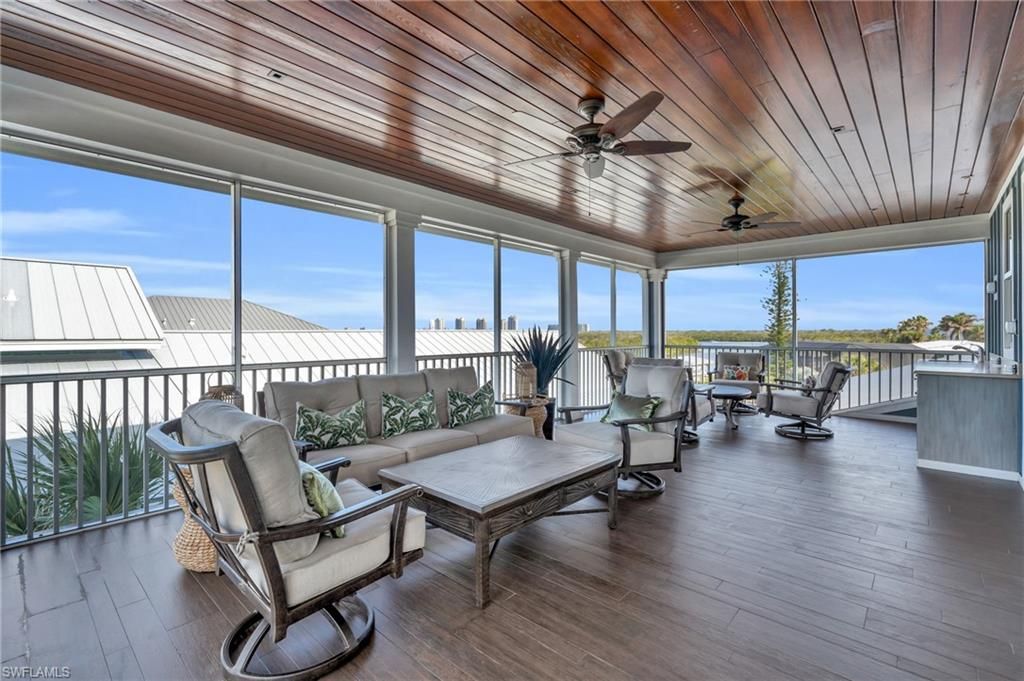 Interior, Living room, Sun Room, Wooden Ceilings, Wood Texture Flooring