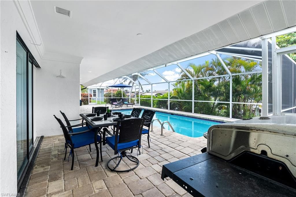 Dining room, Glass Ceilings, Interior, Pool, Sun Room