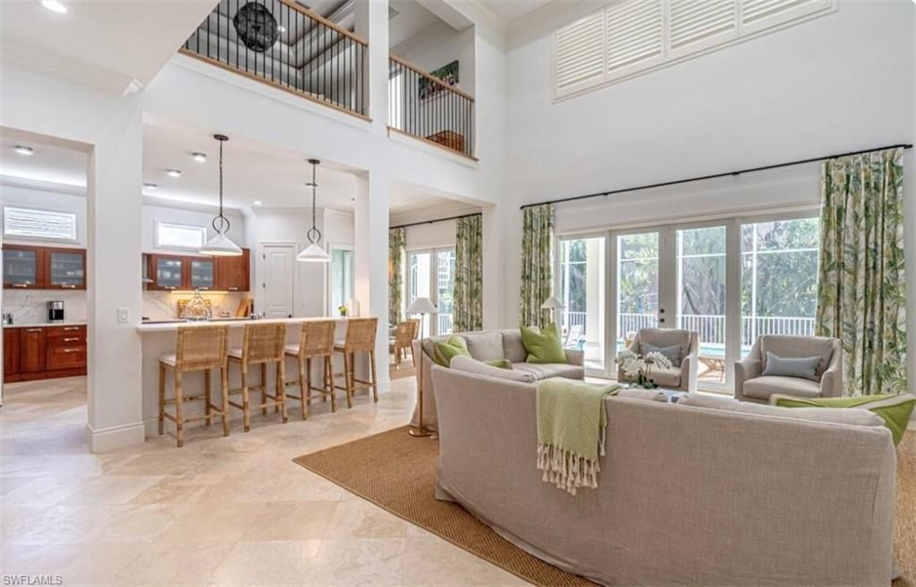 Interior, Kitchen, Living room, Pendant Lights, Recessed Lighting