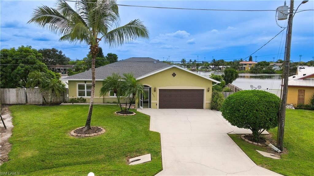 Attached, Backyard, Exterior, Facade, Water, Ranch