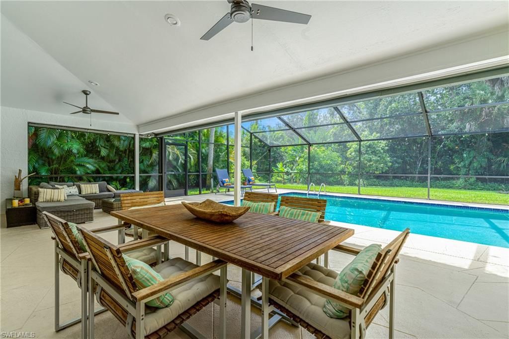 Dining room, Glass Ceilings, Interior, Pool, Sun Room