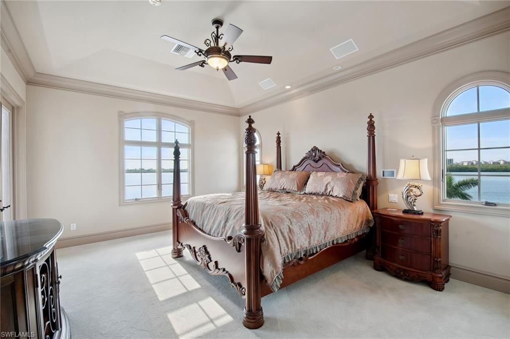 Bedroom, Interior, Recessed Lighting, Water