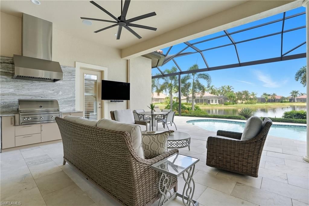 Dining room, Glass Ceilings, Interior, Living room, Pool, Sun Room, Water