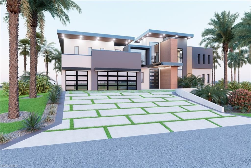 Attached, Backyard, Exterior, Facade, Modern